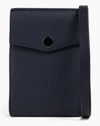 Dunhill Duke pebbled-leather pouch - Blue - OneSize Blue