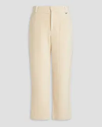 Jacquemus Banho cotton-terry pants - White White