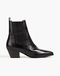 Sandro Leather ankle boots - Black Black