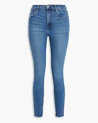 Nobody Denim Siren cropped high-rise skinny jeans - Blue Blue