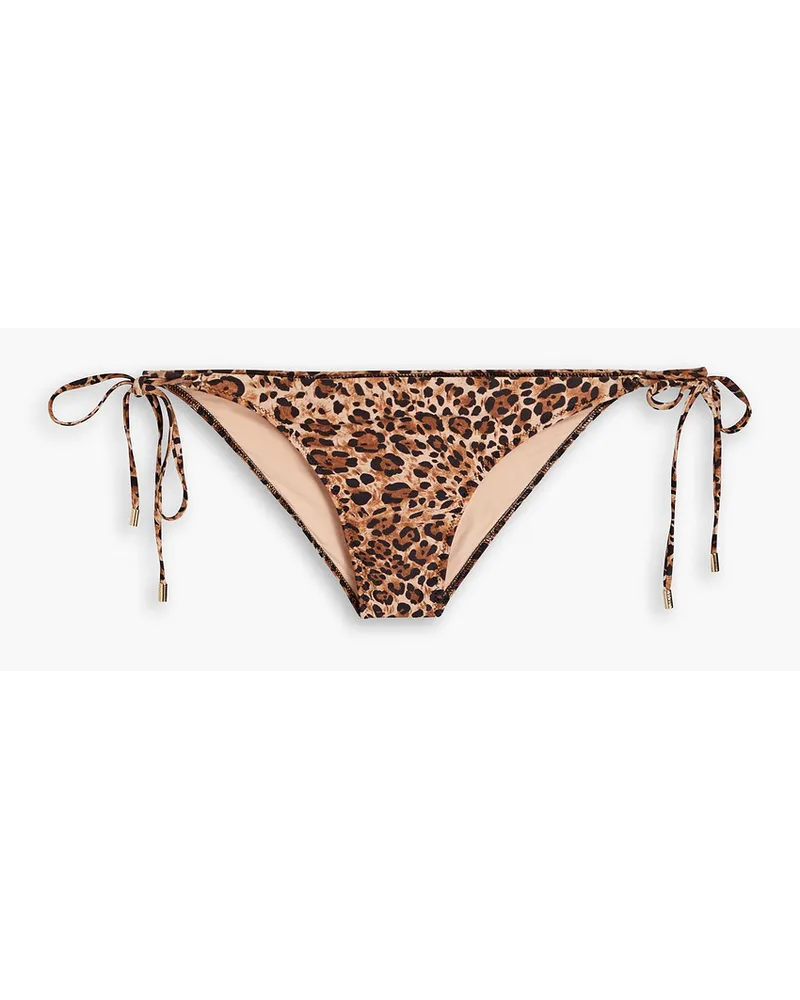 Melissa Odabash Florence leopard-print low-rise bikini briefs - Animal print Animal