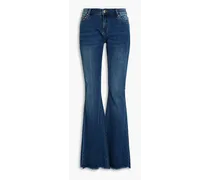 Laurel high-rise flared jeans - Blue