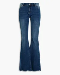 Retrofête Laurel high-rise flared jeans - Blue Blue