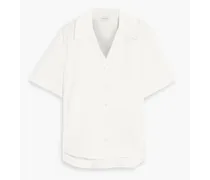 Elsey washed-silk shirt - White