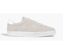 90s Skate leather-trimmed suede sneakers - Gray