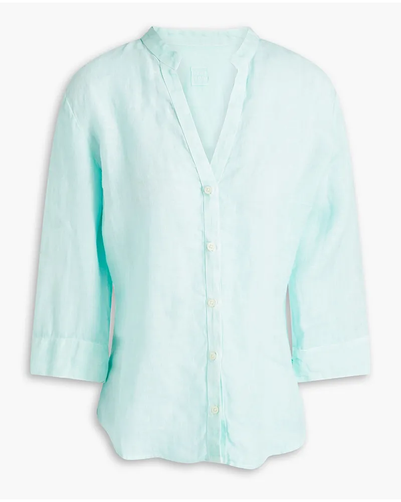 120% Lino Linen shirt - Green Green