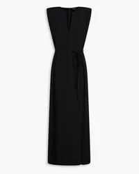 Rag & Bone Harriet belted crepe midi dress - Black Black