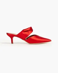 Malone Souliers Maisie 45 satin mules - Red Red