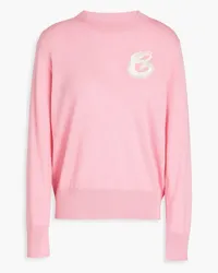 Claudie Pierlot Embroidered wool sweater - Pink Pink