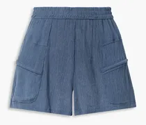 Prim gauze shorts - Blue