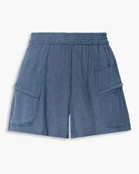 Paradised Prim gauze shorts - Blue Blue