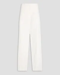 Totême Twill wide-leg pants - White White