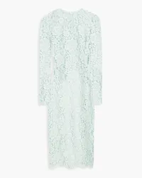 Dolce & Gabbana Cotton-blend guipure lace dress - Green Green