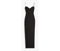 Bodie crepe gown - Black