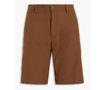 Stretch-shell shorts - Brown
