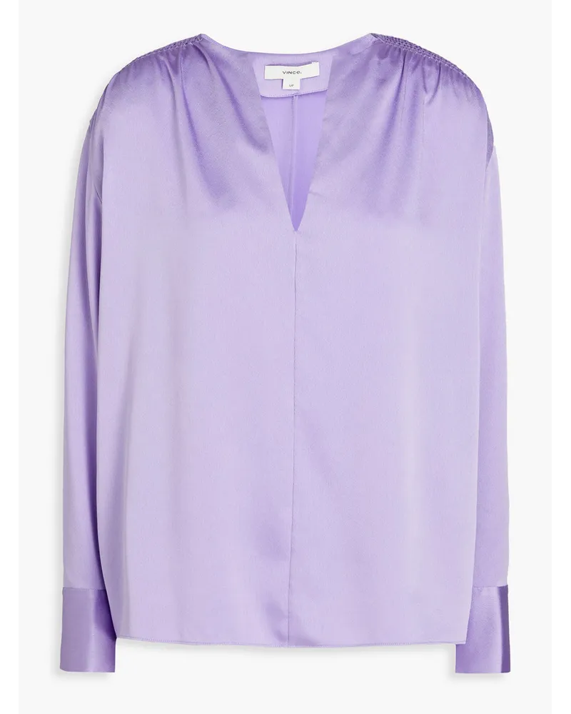 Vince Satin top - Purple Purple