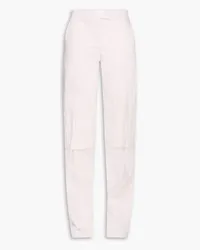 Michael Kors Cotton-blend straight-leg pants - Pink Pink