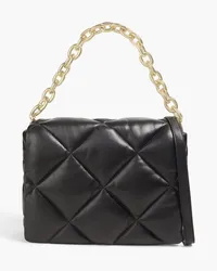 STAND Brynnie quilted leather shoulder bag - Black Black