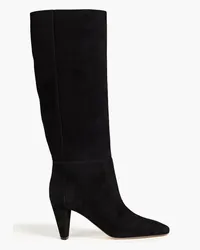 Sergio Rossi Suede knee boots - Black Black