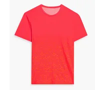 Basel printed cotton-jersey T-shirt - Orange