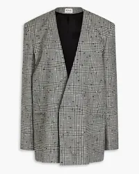 TOVE Prince of Wales checked blazer - Black Black