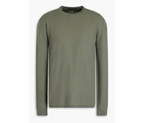Biker cashmere sweater - Green
