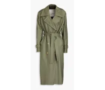 Christie double-breasted wool coat - Green
