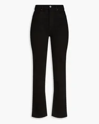 RE/DONE 70s high-rise straight-leg jeans - Black Black