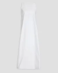 Piece of White Ayana cotton-blend poplin maxi dress - White White