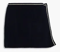 Sorbetto bouclé-knit mini skirt - Blue