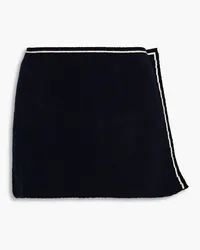 Jacquemus Sorbetto bouclé-knit mini skirt - Blue Blue