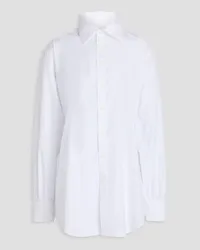 Rag & Bone Ellison cotton-poplin shirt - White White