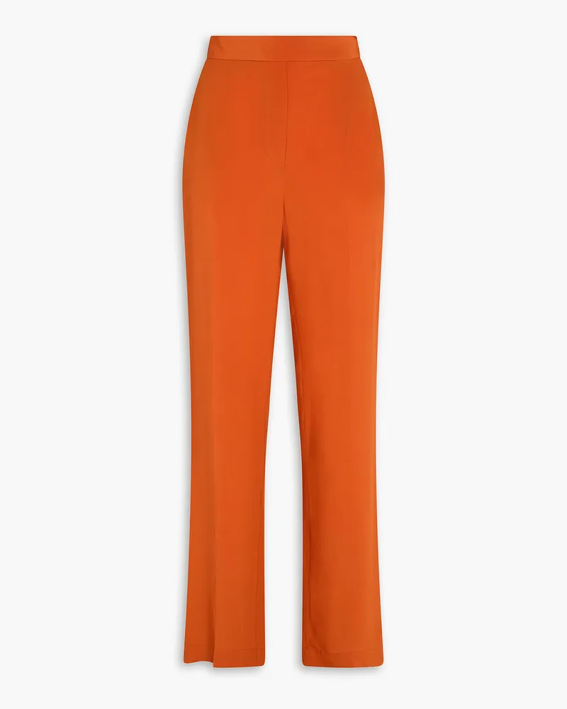 Joseph Silk crepe de chine straight-leg pants - Orange Orange