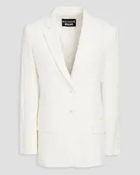 Moschino Crepe blazer - White White