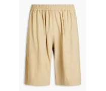 Slab woven shorts - Neutral