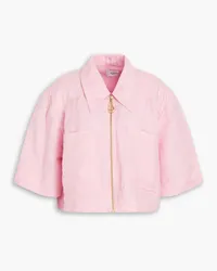 Aje. Esprit linen-blend shirt - Pink Pink