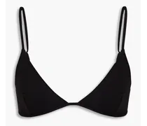 Denver triangle bikini top - Black
