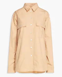 Jil Sander Cotton-poplin shirt - Orange Orange