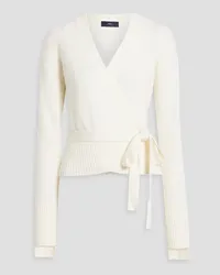 arch4 Darcy cashmere wrap cardigan - White White