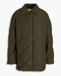 Holzweiler Quilted shell down jacket - Green Green