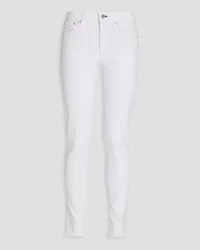 Rag & Bone Cate mid-rise skinny jeans - White White