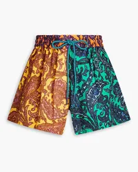 Zimmermann Paisley-print linen shorts - Multicolor Multicolor