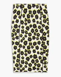 Lanvin Jacquard midi skirt - Black Black