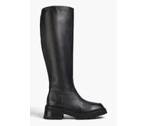 Russel leather knee boots - Black