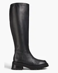 by FAR Russel leather knee boots - Black Black