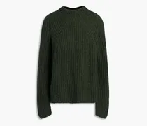 Knitted sweater - Green