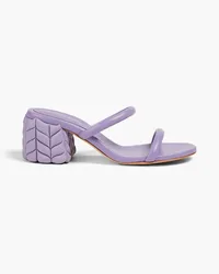 Gianvito Rossi Leather sandals - Purple Purple