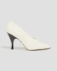 Tory Burch Bouclé-tweed pumps - White White