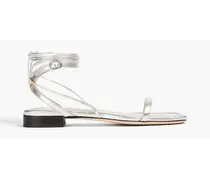 Le Ramona metallic leather sandals - Metallic