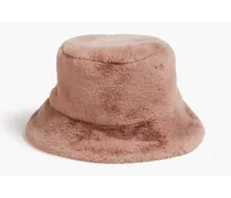 Faux fur hat - Pink